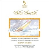 Bartok: Piano Concertos no 2 & 3 / Sandor, Gielen