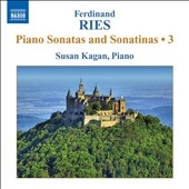 󡦥/F.Ries Piano Sonatas &Sonatinas Vol.3[8572204]