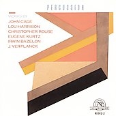 Cage, Harrison, Rouse, etc / Continuum Percussion Quartet