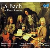 J.S.BACH:COMPLETE FLUTE SONATAS:BWV.1030-BWV.1035/PARTITA BWV.1013:STEPHEN PRESTON(flauto traverso)/TREVOR PINNOCK(cemb)/ETC