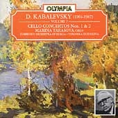 Kabalevsky Vol 7 - Cello Concertos Nos. 1 & 2 / Tarasova