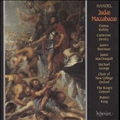 Handel: Judas Maccabaeus / Robert King, Jamie MacDougall