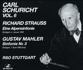 Carl Schuricht Vol 6 - Mahler: Symphony no 3 / Stuttgart