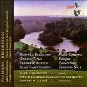 ファーガソン/フィンジ 他: イギリスのピアノと管弦楽のための作品集