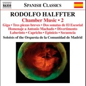 Soloists Of The Orquesta De La Comunidad De Madrid/R.Halffter Chamber Music Vol.2[8572419]