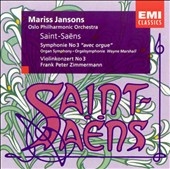 Saint-Saens: Symphonie No 3, Violinkonzert No 3 / Jansons