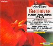 Beethoven: Piano Concertos nos 1-5, etc / Tabakov, Dikov