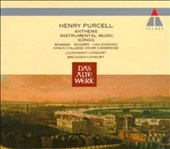 Purcell: Anthems, Songs, etc / Leonhardt, Bruggen