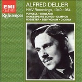 References - Alfred Deller - HMV Recordings 1949-1954 References - Alfred Deller - HMV Recordings 1949-1954