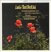 Boccherini: Complete Symphonies Vol 5 / Johannes Goritzki