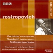 Khachaturian, Shostakovich, Tchaikovsky /Rostropovich, et al