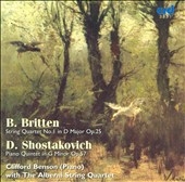 Britten: String Quartet Op 25;  Shostakovich: Piano Quintet
