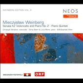 M.Weinberg: Cello Sonata No.2 Op.63, Piano Quintet Op.18