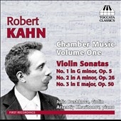 Robert Kahn: Chamber Music Vol.1