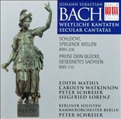 Bach: Secular Cantatas BWV 206, 215 / Schreier, Mathis, etc