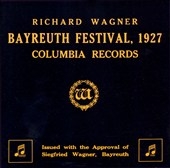Bayreuth Festival 1927 - Siegfried Wagner, Karl Muck, et al