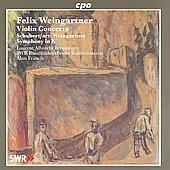 Weingartner: Violin Concerto Op.52; Schubert: Symphony D.729 / Laurent Albrecht Breuninger, Alun Francis, SWR Rundfunkorchester Kaiserslautern Weingartner: Violin Concerto Op.52; Schubert: Symphony D.729 / Laurent Albrecht Breuninger, Alun Francis, SWR Rundfunkorchester Kaiserslautern