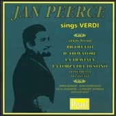Jan Peerce Sings Verdi - Rigoletto, La Traviata, etc