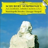 Schubert: Symphony No.8 "Unfinished", No.9 "Great" / Giuseppe Sinopoli(cond), Staatskapelle Dresden