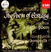 Scriabin: Poem of Ecstasy; Loeffler, Glazounov / Rosenthal