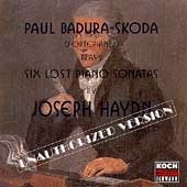 Haydn: Six Lost Piano Sonatas / Paul Badura-Skoda