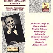 Vocal Archives - Feodor Chaliapin Edition Vol 1 (1901-1912)