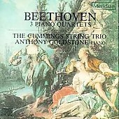 Beethoven: Three Piano Quartets / Goldstone, Cummings Trio