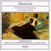 Lalo: Symphonie Espagnole, Concerto Russe / Poulet, Valek