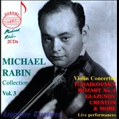 Michael Rabin Collection Vol.3 - Violin Concertos