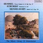 Hummel: Piano Quintet;  Schubert, Mendelssohn / Manchester
