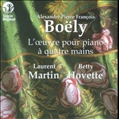 Boely: Works For 4 Hands Piano / Laurent Martin, Betty Hovette
