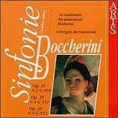 Boccherini: Sinfonie Vol 1 / Giorgio Bernasconi