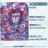 Schoenberg: Pierrot Lunaire, Serenade / Mefano, Isherwood