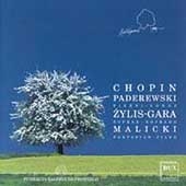 Chopin: Polish Songs;  Paderewski / Zylis-Gara, Malicki