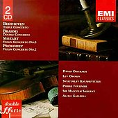 Beethoven: Triple Concerto;  Brahms et al / Oistrakh, Oborin
