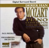 Mozart: Piano Concertos Volume Three / Derek Han, Freeman