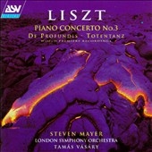 Liszt: Piano Concerto no 3, etc / Mayer, Vasary, London SO