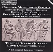 Chamber Music from Estonia / Derwinger, Tallinn String Qt