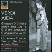 Verdi: Aida / Antonino Votto, Orchestra Filarmonica e Coro della Scala, Giuseppe di Stefano, Antonietta Stella, etc