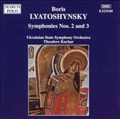 Lyatoshinsky: Symphonies 2 & 3 / Kuchar, Ukranian State SO