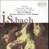 Bach: Cantatas BWV 56, 82 / van Egmond, Brueggen, etc