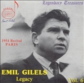 Legendary Treasures - Emil Gilels - Legacy Vol 6[DHR7805]