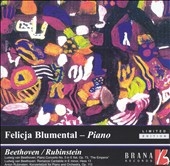 BEETHOVEN:PIANO CONCERTO NO.5 OP.73"EMPEROR"/RUBINSTEIN:KONZERTSTUCK/ETC:FELICJA BLUMENTAL(p)/ROBERT WAGNER(cond)/VSO/ETC