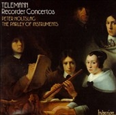 Telemann: Recorder Concertos / Holtslag, Goodman, Holman