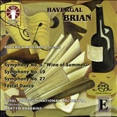 ޡƥ󡦥֥ӥ/Havergal Brian Wine of Summer &Symphonies No.19 &No.27[CDLX7314]