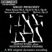 Prokofiev: Piano Sonatas no 6 & 3, etc / Staffan Scheja