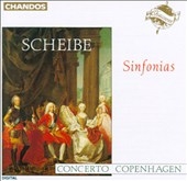 Scheibe: Sinfonias / Concerto Copenhagen
