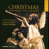 Christmas Concertos & Cantatas -Corelli, Manfredini, A.Scarlatti, Telemann, Vivaldi / Susan Gritton(S), Simon Standage(cond), Collegium Musicum 90