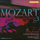 Mozart: Duo Sonatas Vol.3