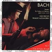 Bach: Sonatas for Violin & Harpsichord / Fabio Biondi